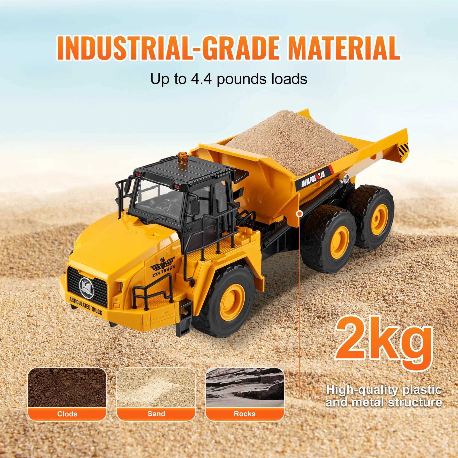 Sturdy Kids Electric Remotely Controlled Building Machine Ideal For Special Occasions