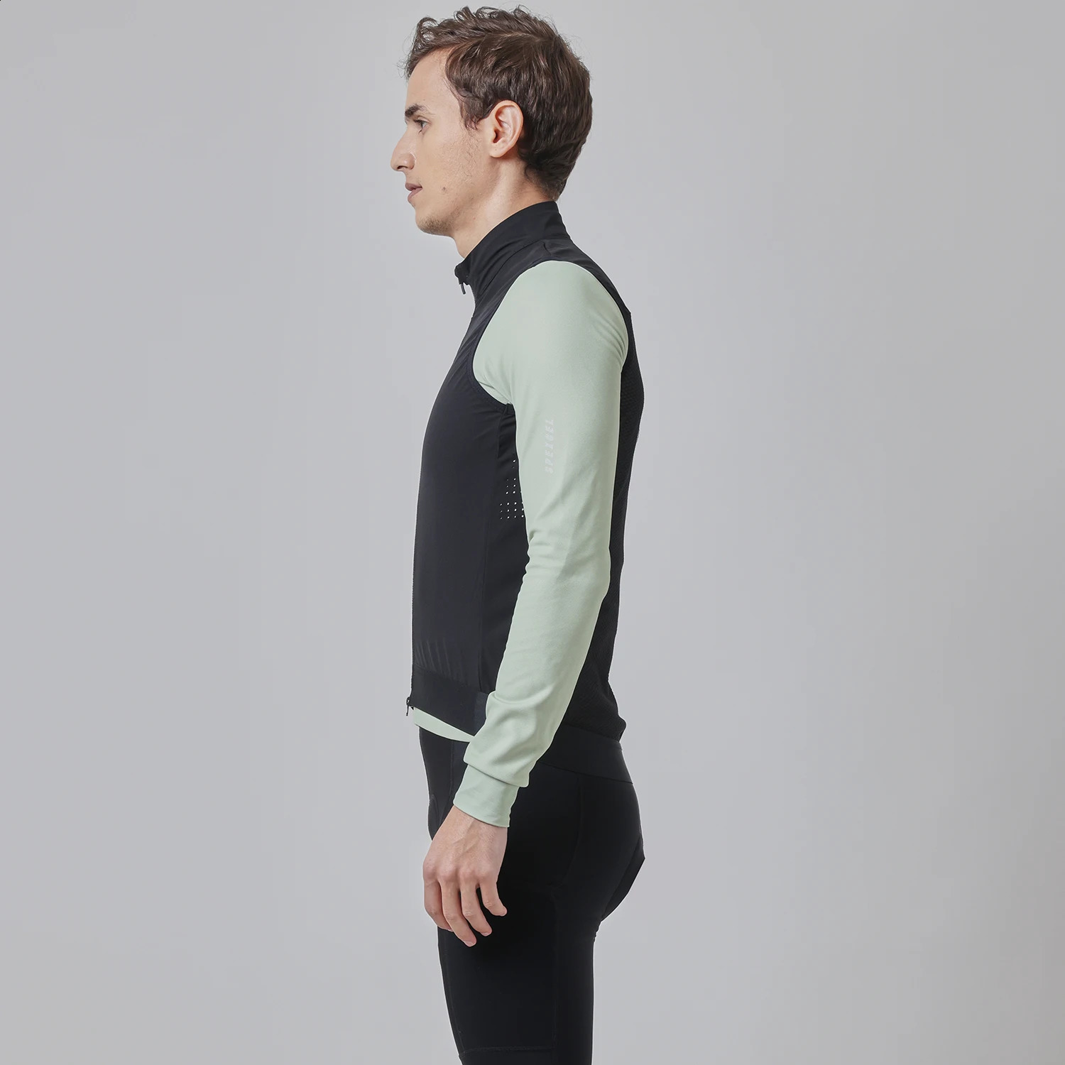 SPEXCEL Pro Lightweight Windproof Cycling Gilet Mans Windbreaker Vest Breathable and Easy To Carry 250122
