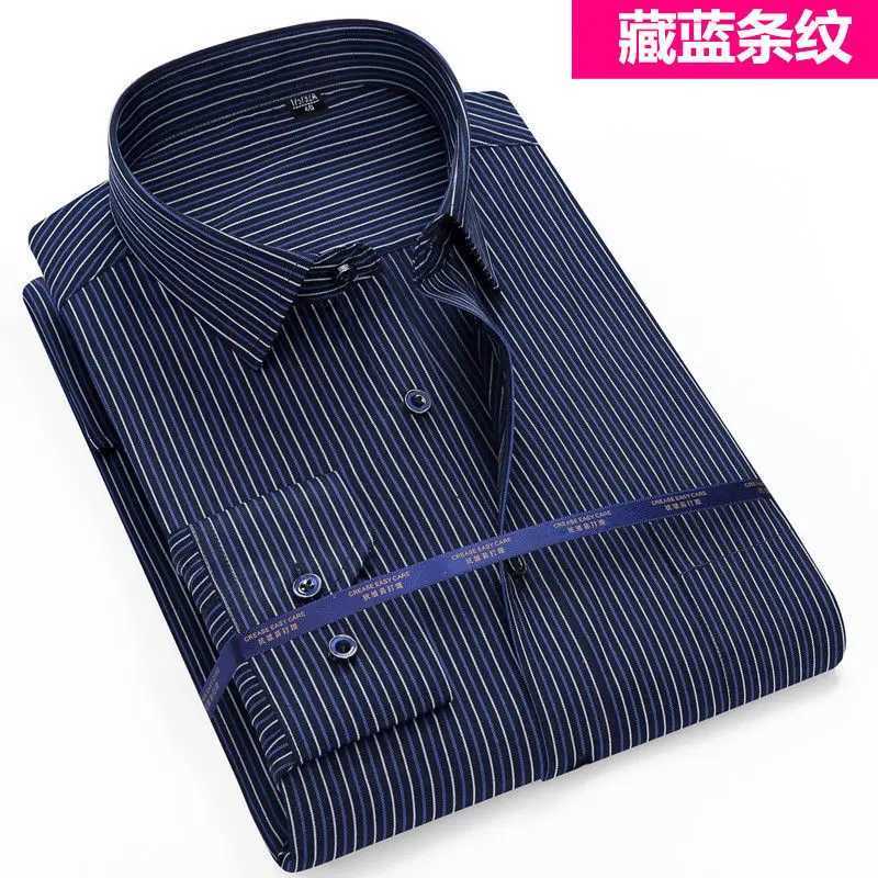 Spring summer men dress shirt long sleeve large size 10XL 12XL 14XL 160kg oversize formal office loose shirts Business TopsXJ250121