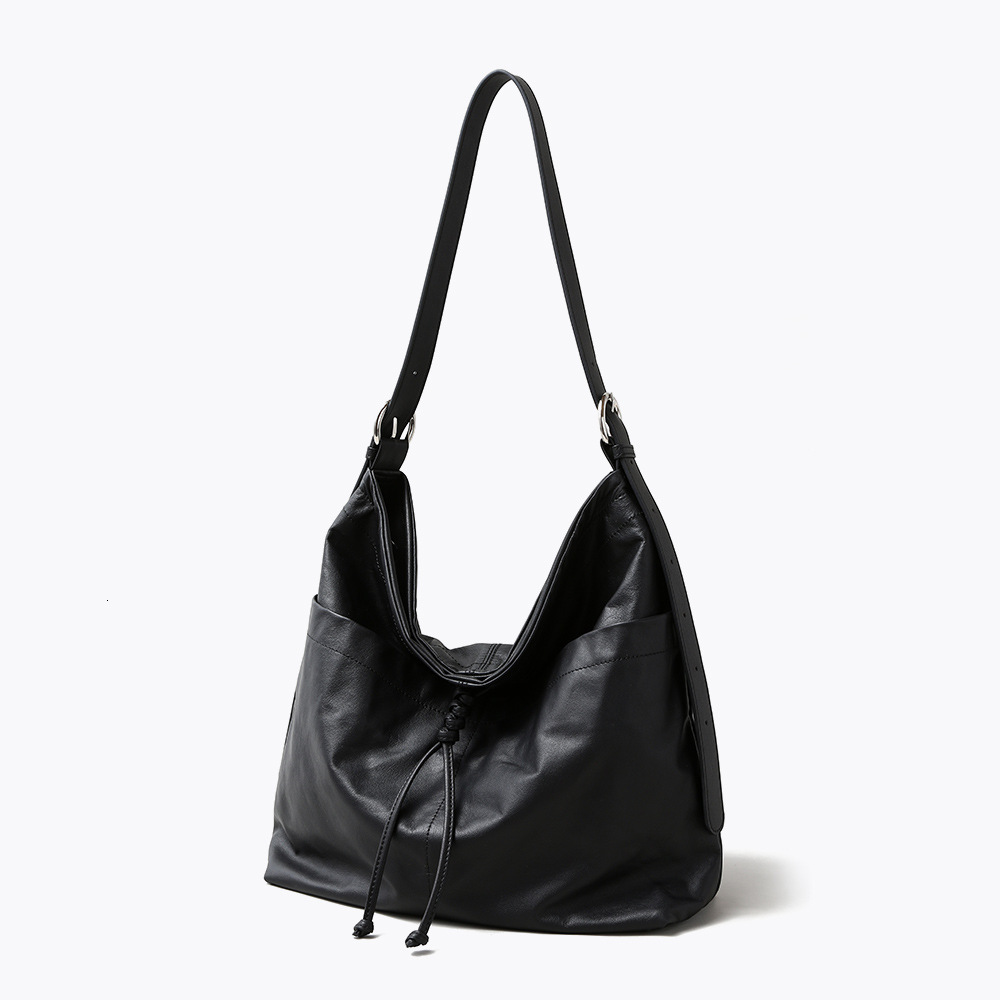 Bag 2025 New Genuine Women's Tote Head Layer Leather Underarm Bow Flow Su Large Capacity Commuter Shoulder Bag