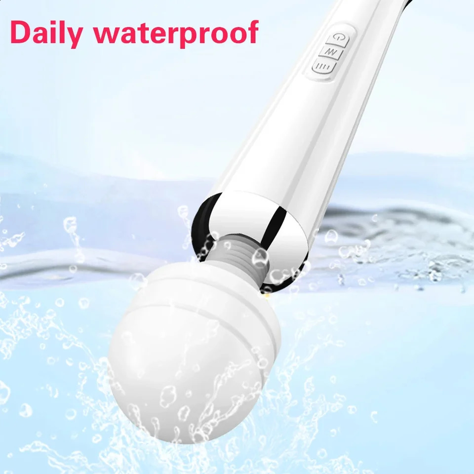 Huge Magic Wand Vibrator Clitoris GSpot Powerful Vibrators Stimulator Vaginal Massager AV Adult Sex Toys for Women 250121