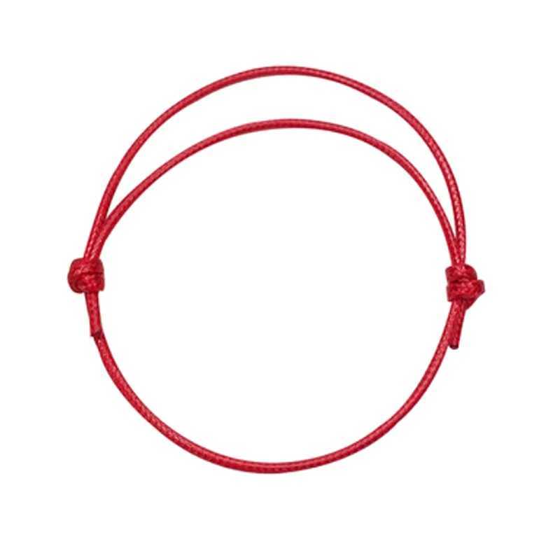 Rope Anklet Black Red Color Adjustable Bracelet Classic Men Women Summer Barefoot Sandals Anklet JewelryXJ250121