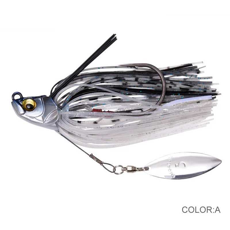 13.5G Spinner Bait Bass Jig Chatter Bait Fishing Lure Chatterbait Fishing Kit Wobblers for Bass Fishing Tackle Fishing SpoonXJ250122