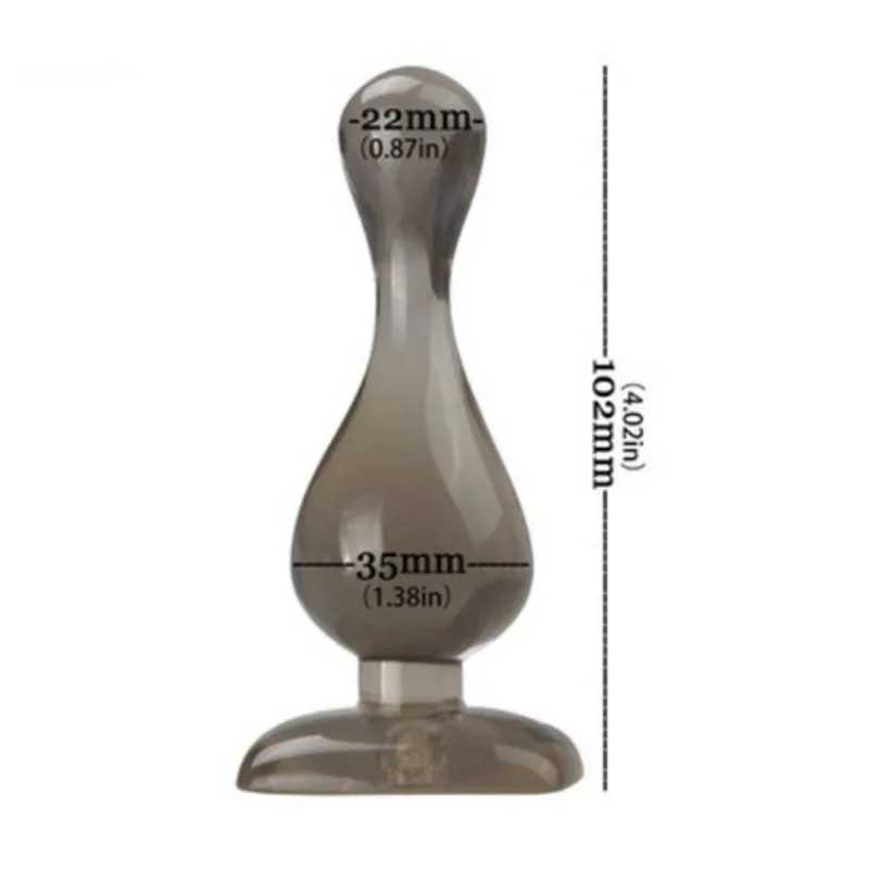 Anal Balls Anal Plug For Men and Women Anal Sex Toys Jelly Silicone Butt PlugXJ250121