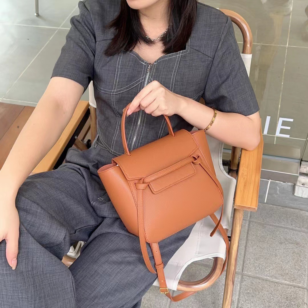 Bag 2025 New Pico Catfish Fashionable And Versatile Nano Single Shoulder Slant Cross Large Capacity Leather Handheld Wing Bag