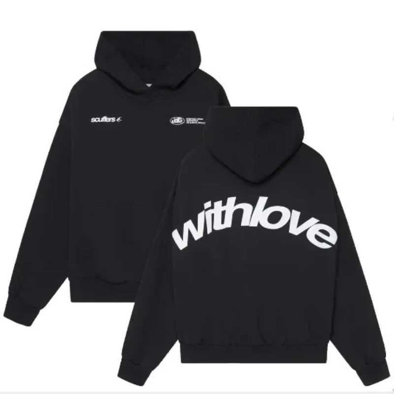 2024 High quality Hoodie Withlove Couple Tokio Hotel Printed Women Pullover Kaulitz Fashion Luxury Female Hooded SweatshirtXJ2500118
