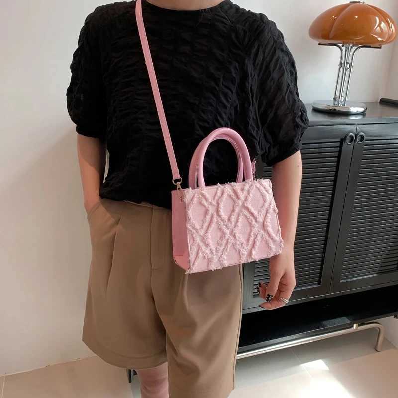 Fi Women Bags Denim Messenger Bag New Trend Summer Handbags Lady Single Shoulder Bag Womens Bag Crossbody Bags FemaleXJ250121