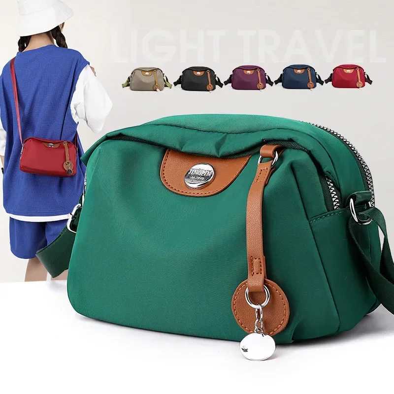 Womens Waterproof Nyl Crossbody Bag Ladies Luxury Designer Large Capacity Handbags Purse Female Casual Shoulder Pillow BagsXJ250121