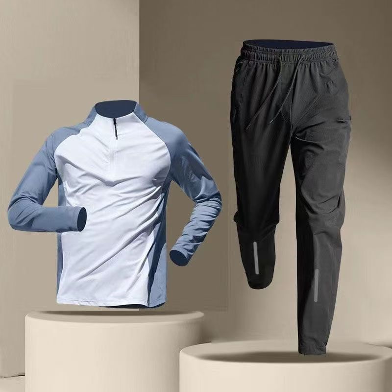 Mens Tracksuits Designer Sportswear Basketball Jogging Wear Casual Breathable Refreshing Zipper Clothes Loose Sports Long Pants Asian Otsiu