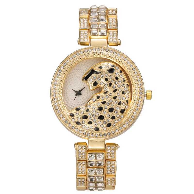 UTHAI H30 Leopard Wens Watches Diamond Quartz Fashion Personalized Womens Jewelry Temperature Bracelet Watch X250203