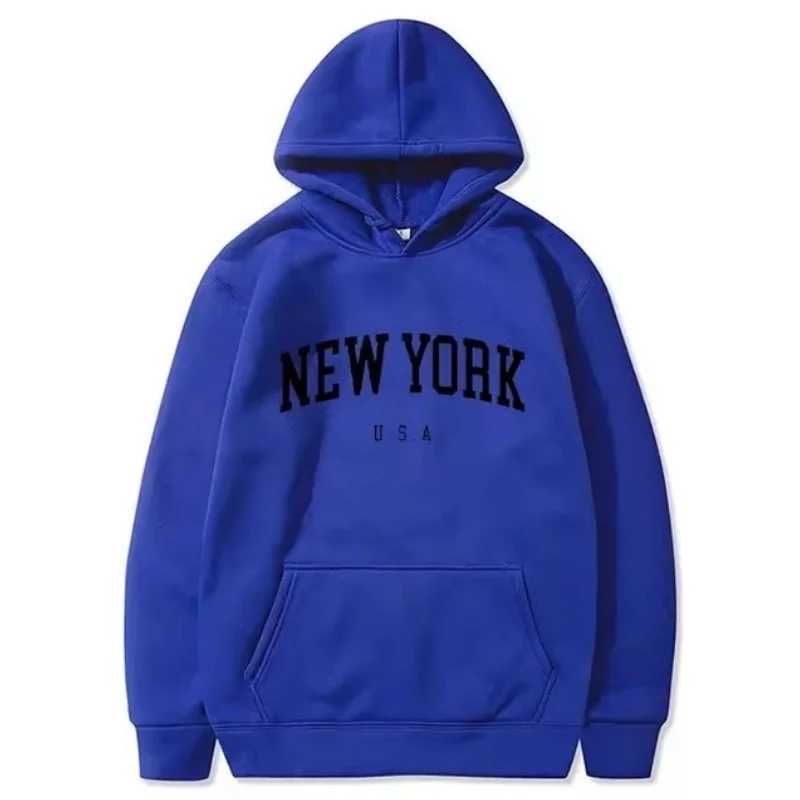New men womens New York American City Hoodie fashion letter printed graphic sweatshirt loose casual Harajuku hoodie sportswearXJ2500118