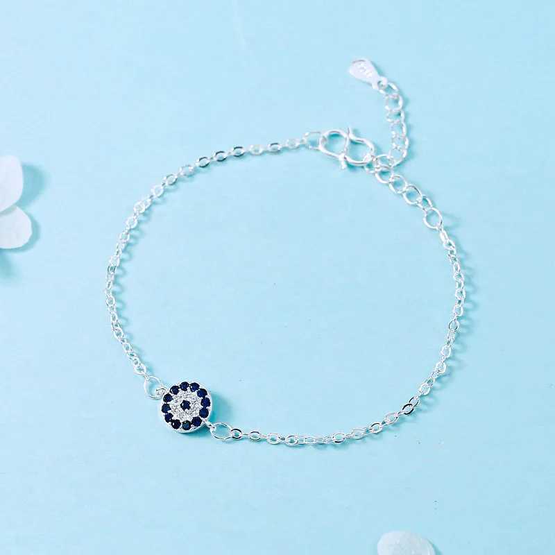 Thick Sterling Silver Color Anklets for Women Foot Leg Chain Link Eyes Bracelet Beach Fashion Accories Jewelry for FemaleXJ250121