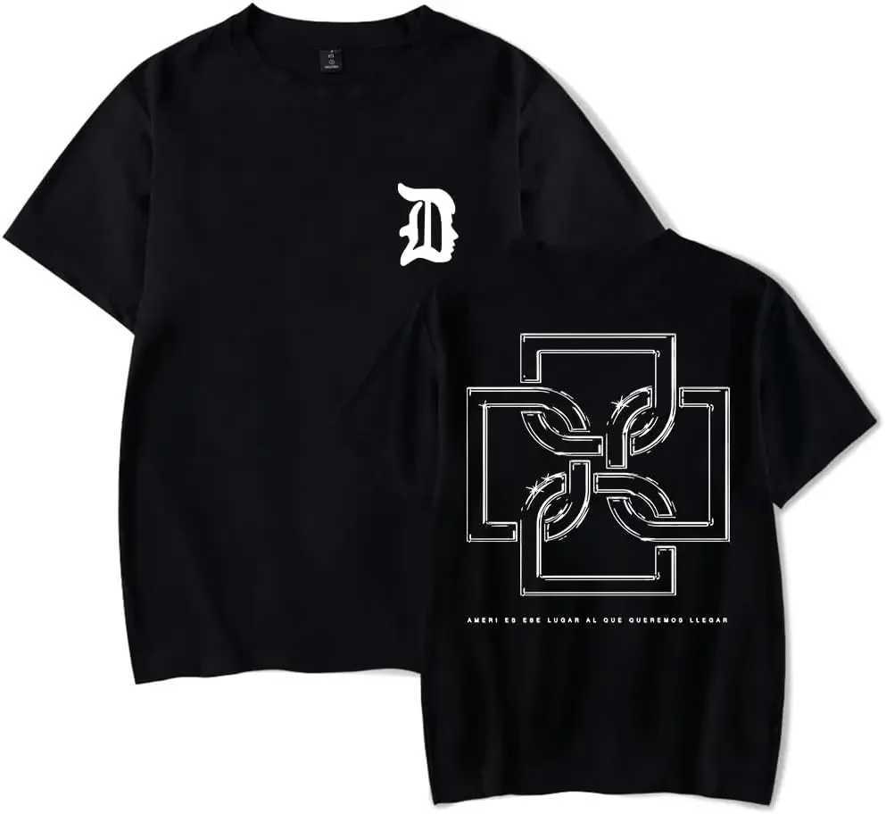 Duki Merch T-shirt Short Sleeve Casual Printed Mens Srteewear T-shirt X250203