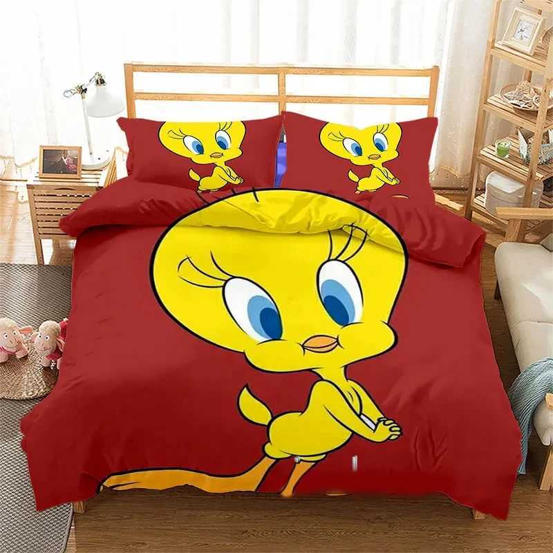 3D Printed Tweetys Bird Bedding Down Duvet Cover Comfortable Bedding Extra Large Double Size Boys and Girls Adult X250203