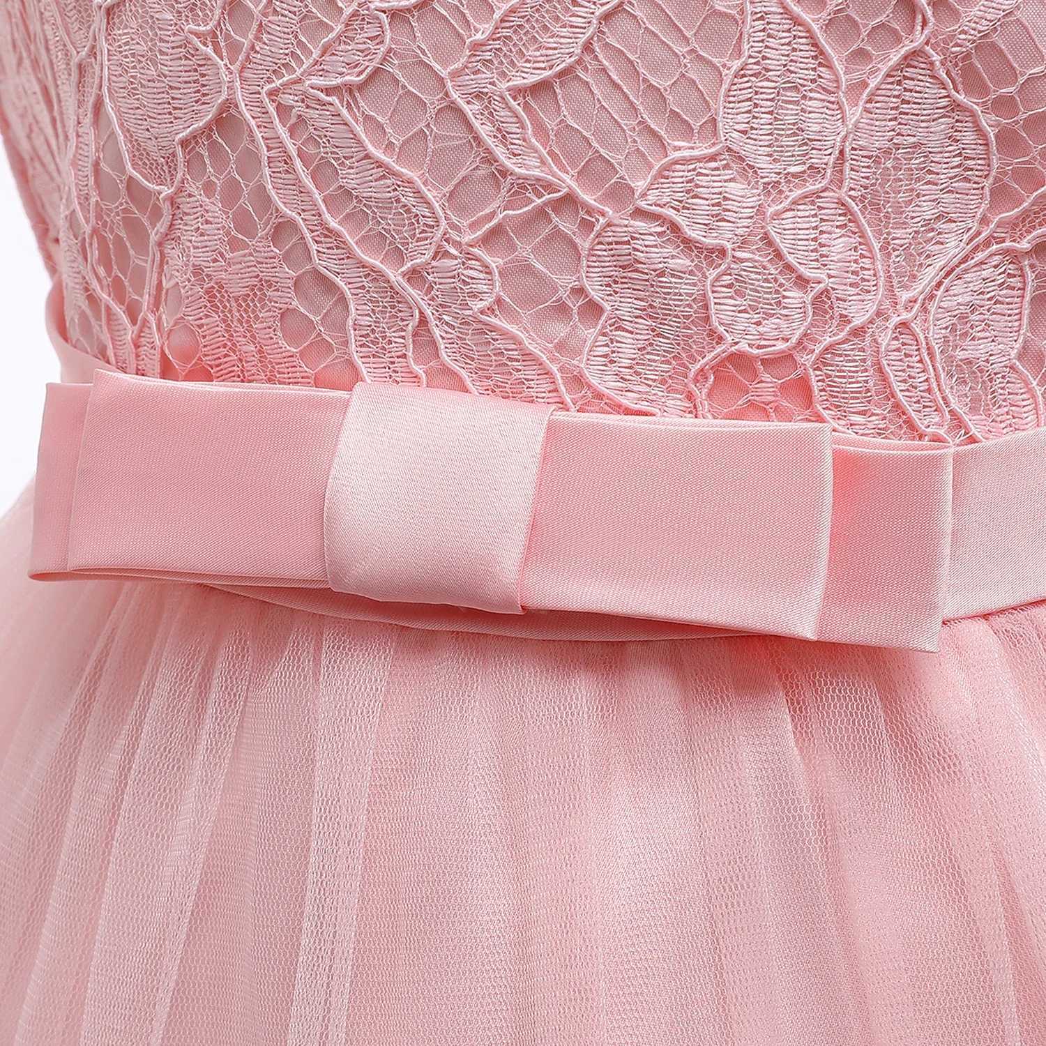 Baby Girls Baptism Dress 1st Birthday Party Wear Toddler Lace Christening Gown Infant Tutu Clothes 12 24M X250203