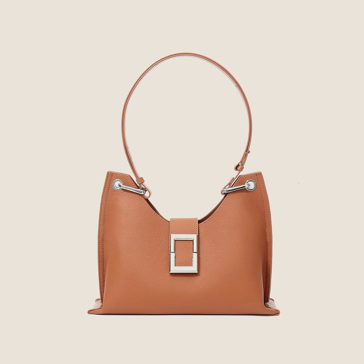 Zency French Designer Handbags Purses Fashion Women Leather High Quality Shoulder Messenger Ladies Underarm Bag