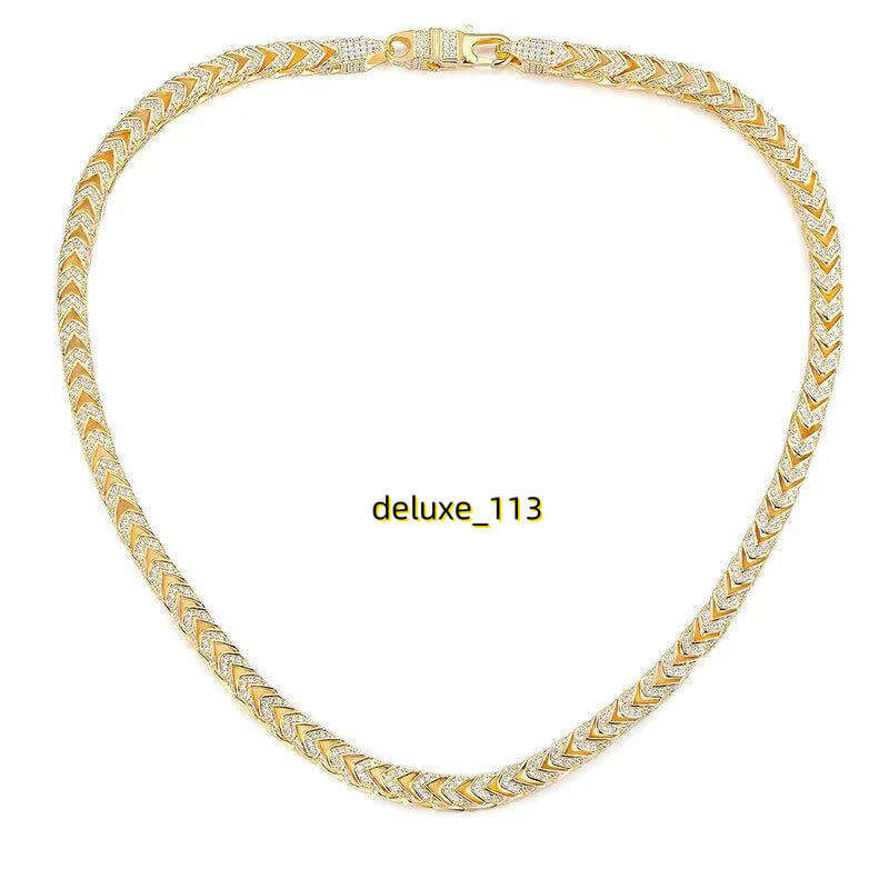 Miami 14K Gold Plated Dia Iced Out Cubic Moissanites Cuban Bracelet Jewelry For Women Men