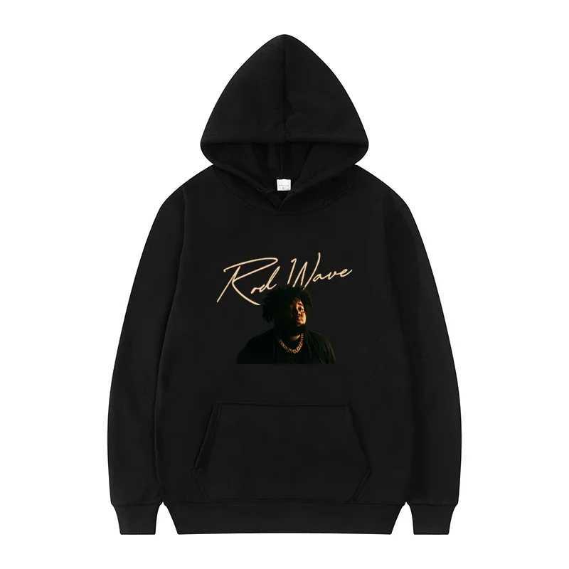 Fall and Winter Hooded Sweatshirt Rapper Rod Wave Print Street Y2k Hoodie Fashion Casual Pullover Fleece Long Sleeve HoodieXJ2500118