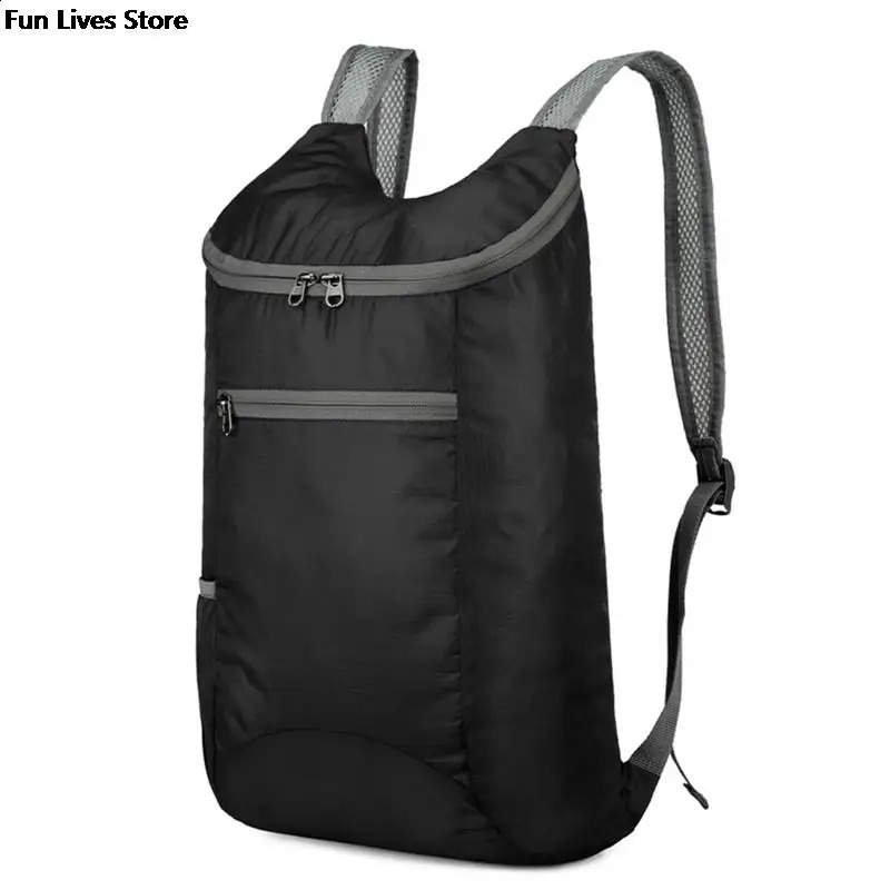 Travel Camping Hiking Daypack Lightweight Packable Backpack Waterproof Storage Pack for Outdoor Explore Double Shoulder Bags 250121