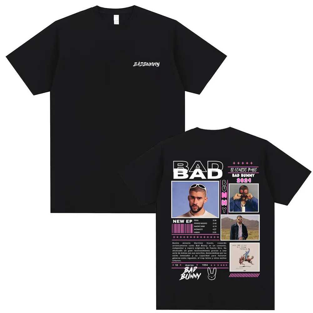 Rapper Music Album Print T Shirts Nobody Knows Whos Going To Market T-shirt Men Women Fashion Hip Hop Vintage Tshirt X250203