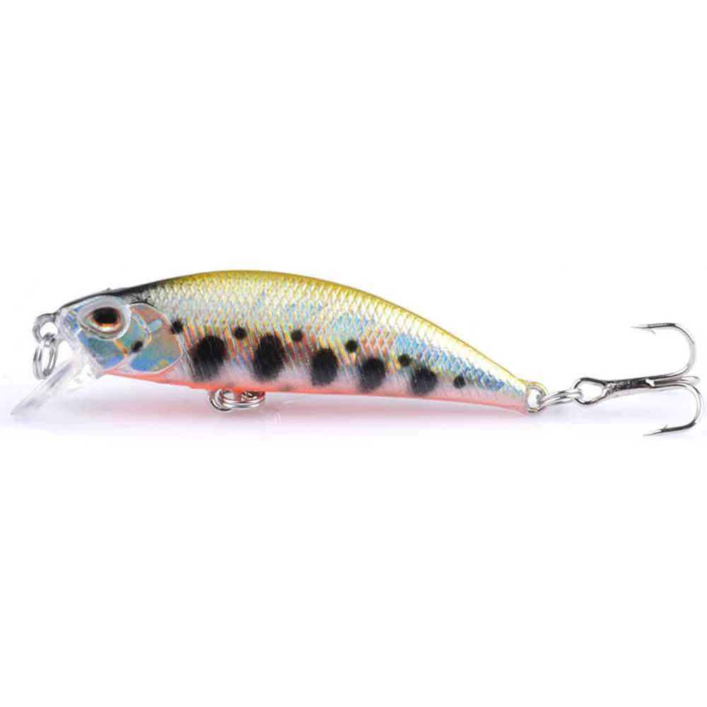 1pcs 5.5cm 5g Sinking Minnow Wobblers Fishing Lures Trout Artificial Plastic Hard Bait Jerkbait Crankbait Bass Fishing TackleXJ250122