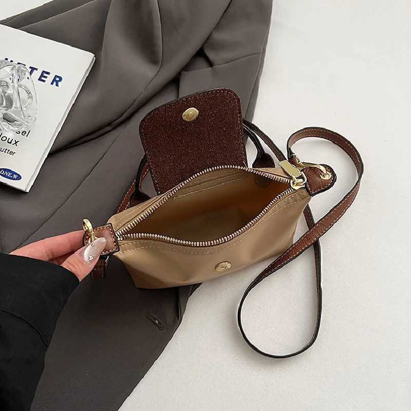 Fi Small Shopping Shoulder Bag for Women Ladies Nyl Handbags Removable Shoulder Strap Crossbody Bag Female Student PocketXJ250121