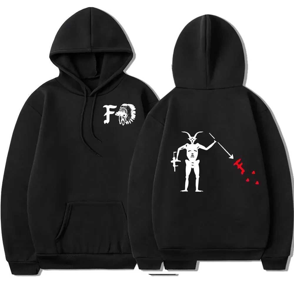 Forward Observations Group Hoodie Death Skeleton Satan Men Graphic Hooded Sweatshirts Gothic Clothes Hoodies Harajuku StreetwearXJ2500118