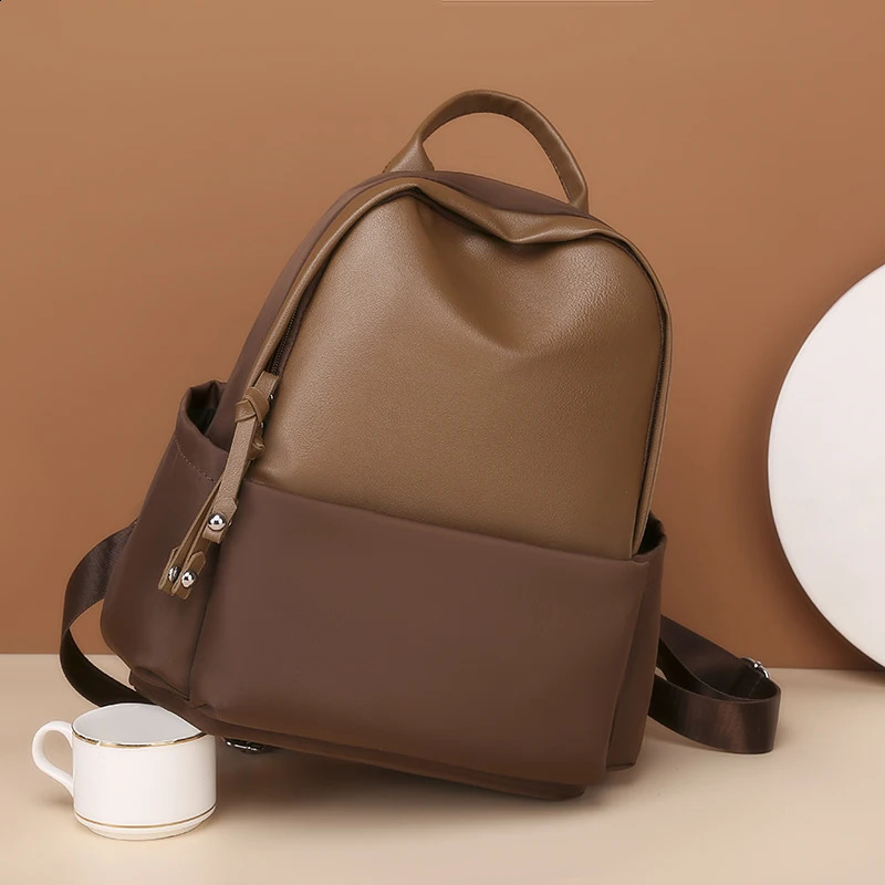 Vintage Women Leather Backpack Fashion Ladies Travel Backpacks School Bags Shoulder Bags Mochila Feminina 250122