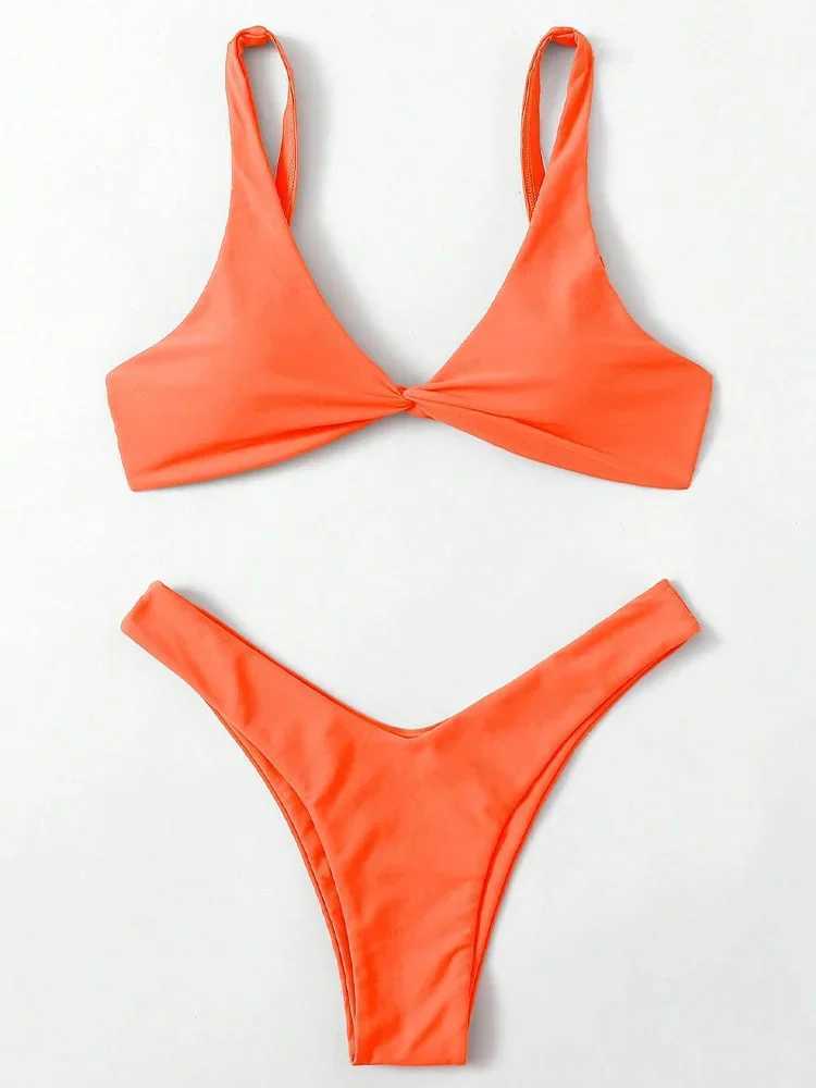 Sexy Print High Waist Bikini 2 Piece Set Women Spaghetti Strap Split Swimsuit Beach Bikinis 2025 New Summer Swimwear Bikinis SetXJ250120