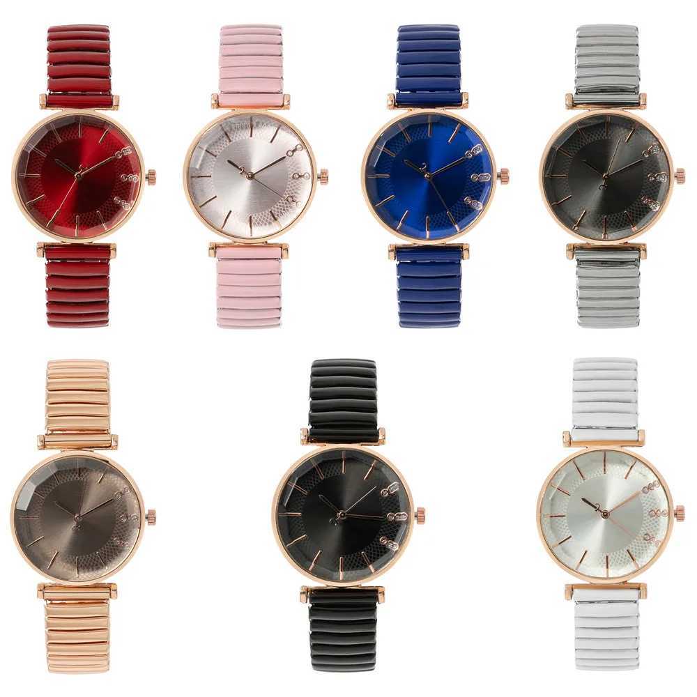 Luxury Treasure Blue Simple Crystal Ladies Quartz Watch Casual Stainless Steel Stretch Strap Fashion Wen Dress Clock Watches X250203