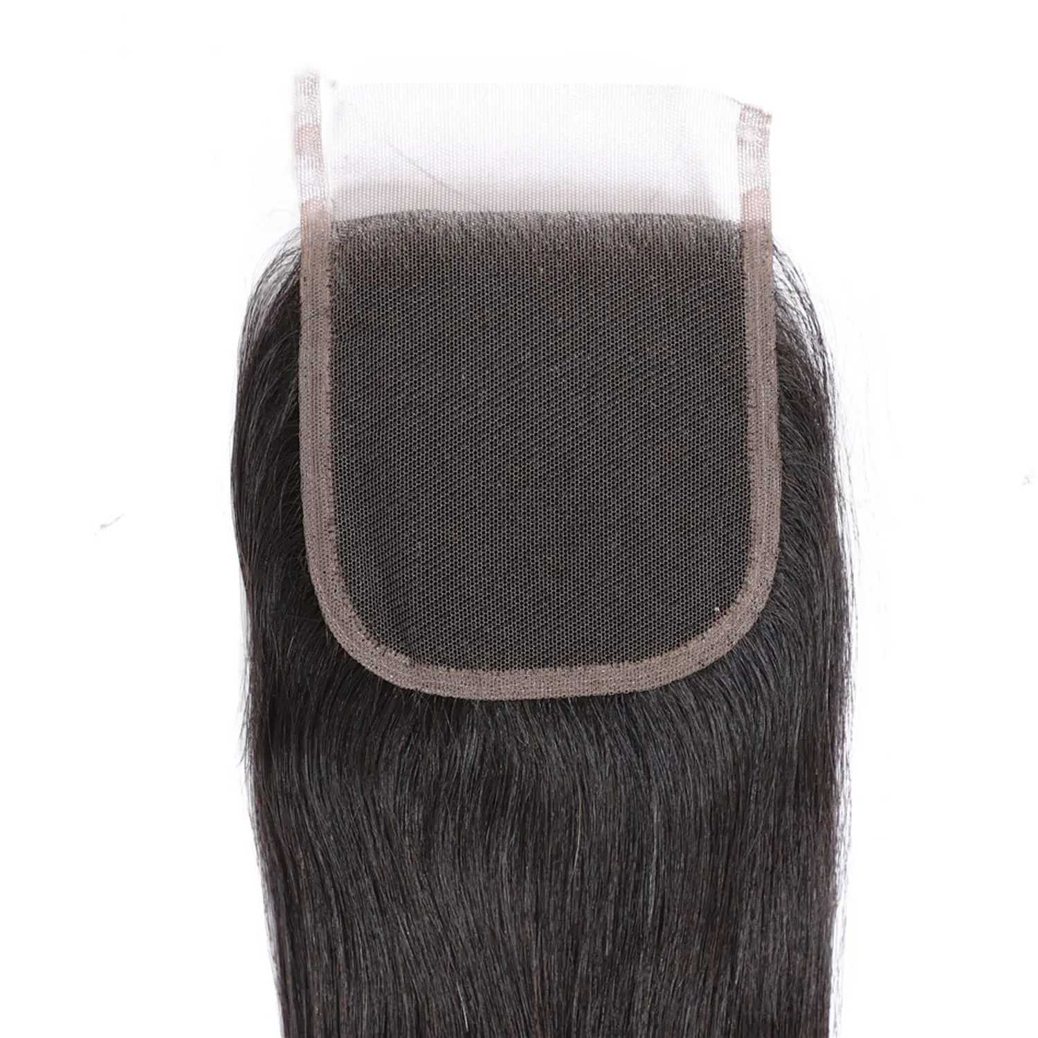 Brazilian 360 Straight Full Lace Frontal Clo 26 44 Clo Remy Human Hair Clo 134 Transparent Lace Natural ColorXJ250120