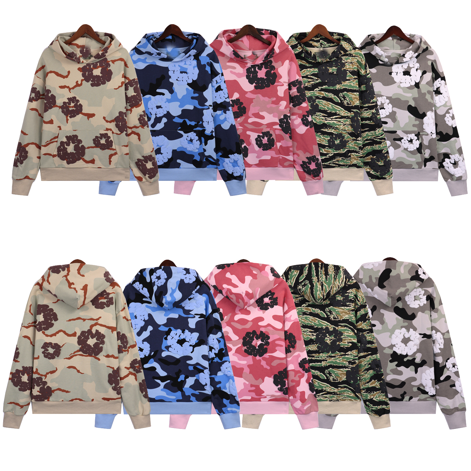 2025 new arrivel luxuDT New Fashion Clothing Womens mens Long Shirt mens Unisex long sleeve pullover Size S-XL
