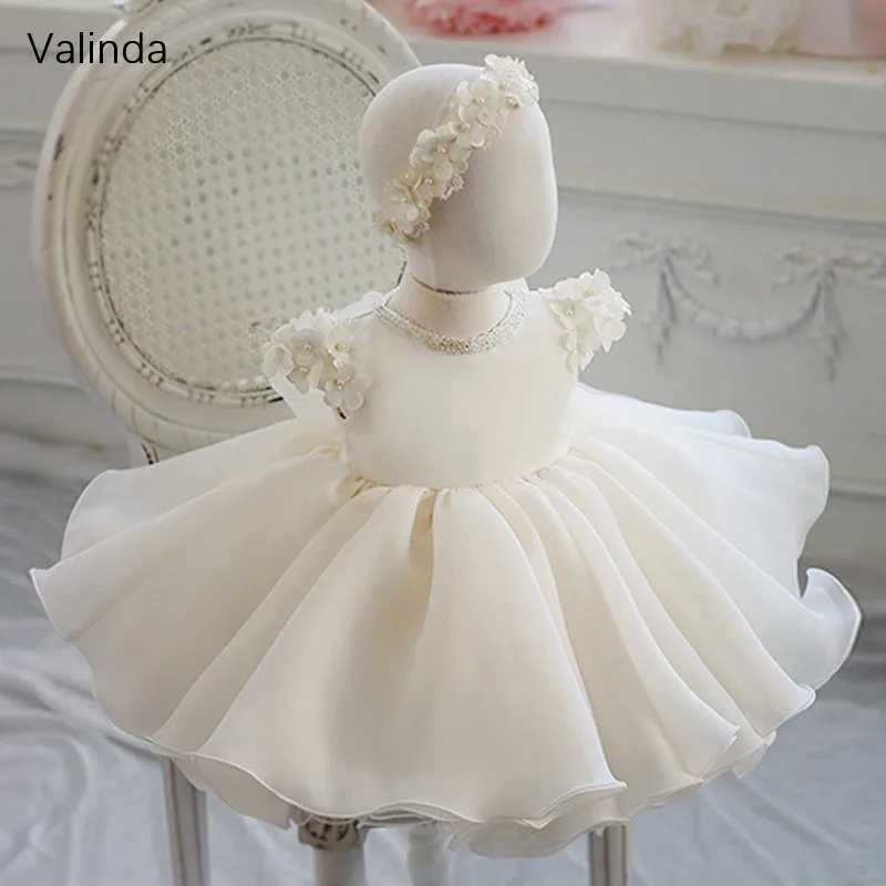 Toddler Girl Dresses 1st Year Birthday Party Christening Baptism Formal Pgeant Gowns X250203