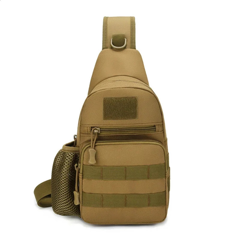 Tactical Shoulder Bag Molle Backpacks Sling Daypack Backpack Chest Fishing Camping Fanny Pack 250121