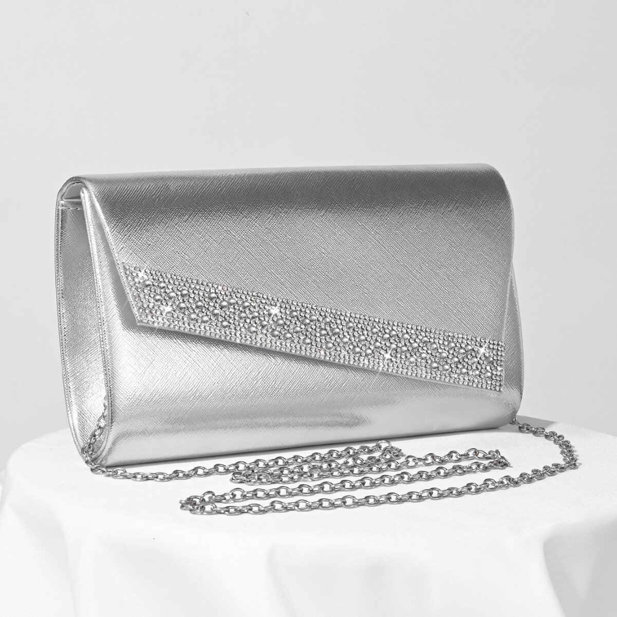 Diamond Design Women's Fashion Handbag Party Ball Banquet Single Shoulder Crossbody Bag