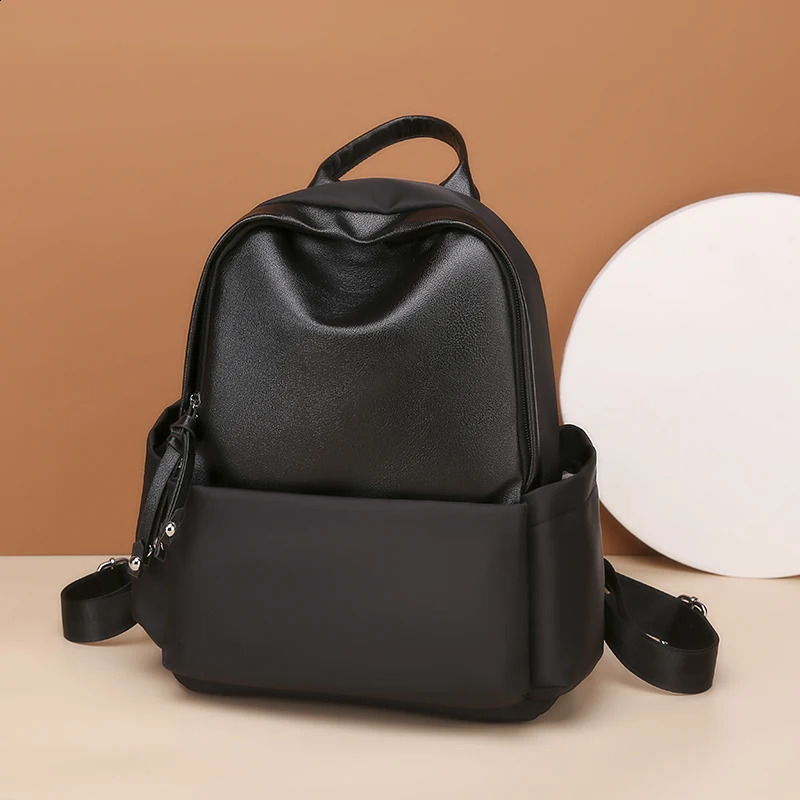 Vintage Women Leather Backpack Fashion Ladies Travel Backpacks School Bags Shoulder Bags Mochila Feminina 250122