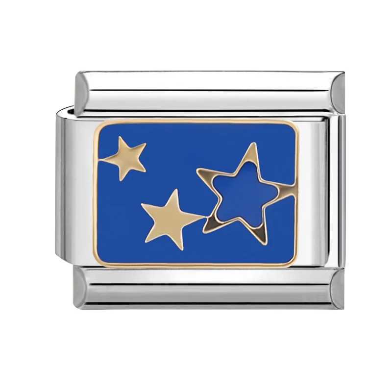 Creative Rainbow Moon Star Heart Beads Fit 9mm Italian Charm Bracelet Stainless Steel Jewelry DIY Making Gift for Girls W250121
