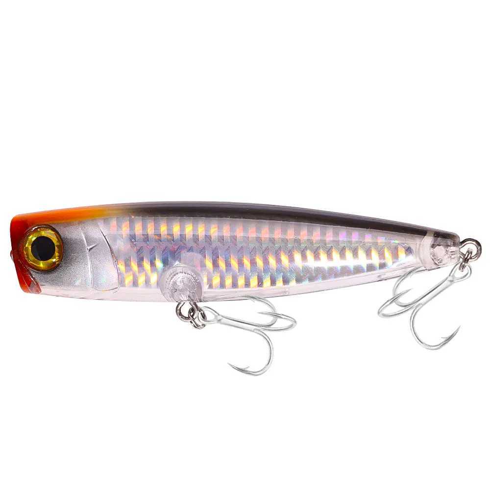 Popper Fishing Lure 11cm 23g Topwater Popper Baits Pesca Floating Artificial Bait Bass Wobbler Fishing GoodsXJ250122