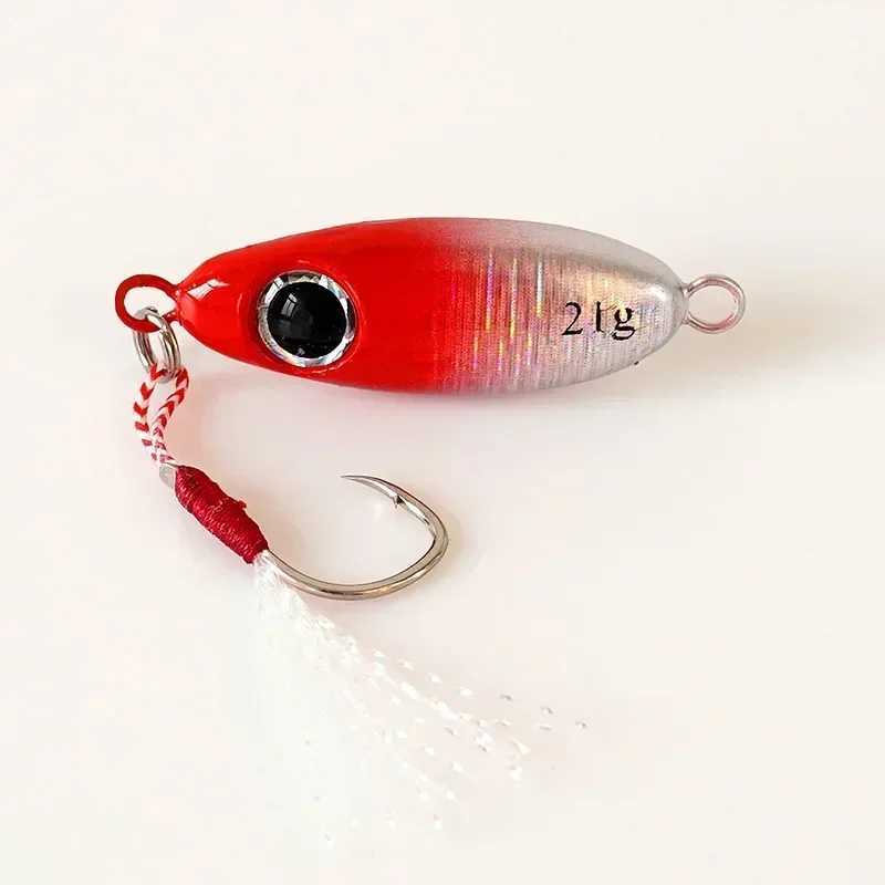 1PCS Micro Metal Jig Fishing Lures 5.5g/7.5g/10g/14g/17g/21g Shore Casting Jigging Spoon Saltwater Artificial BaitXJ250122