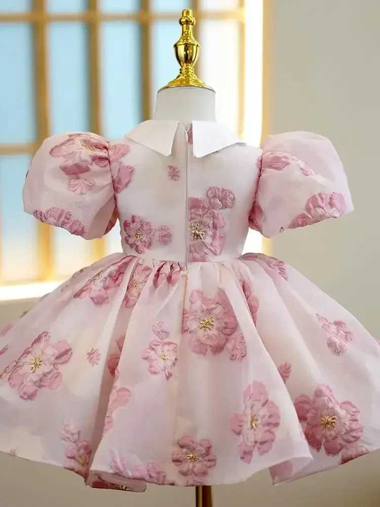 Baby Baptist Dress Birthday Party Dress Childrens Princess Flower Girl Wedding Dress Easter Eid al Fitr Dress X250203