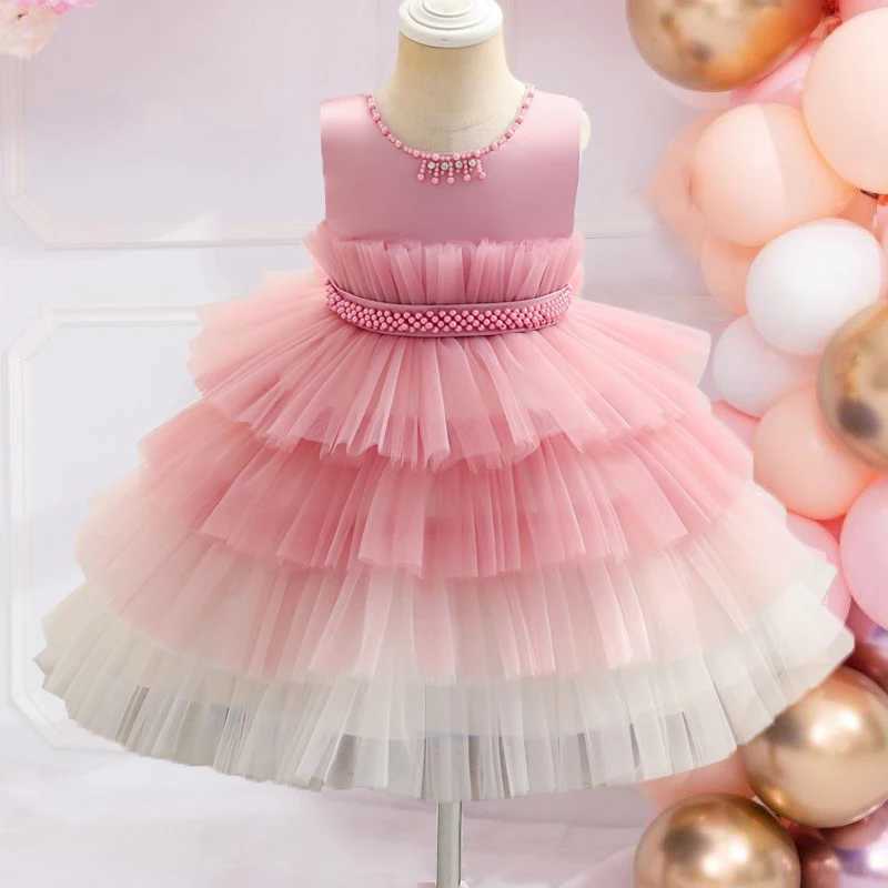 Lace Dresses Newborn Baby Girls Dress 2022 Christmas Infant Party 1st Birthday Dress For Girls Princess Baptism Dresses X250203