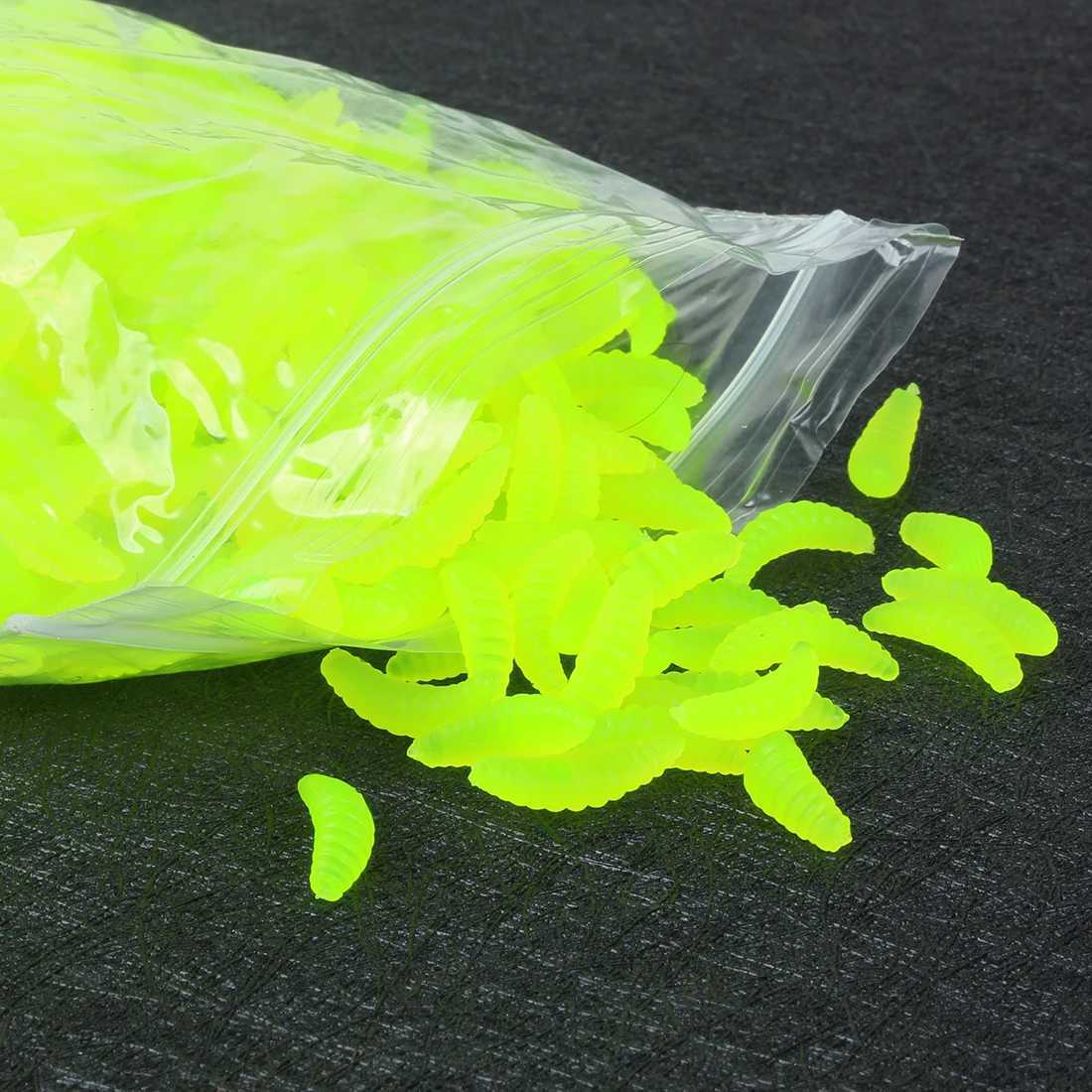 50pcs Lua Soft Bait Fake Breadworms Earthworms Red Worms Soft Worms Fake Worms Fishing BaitXJ250122