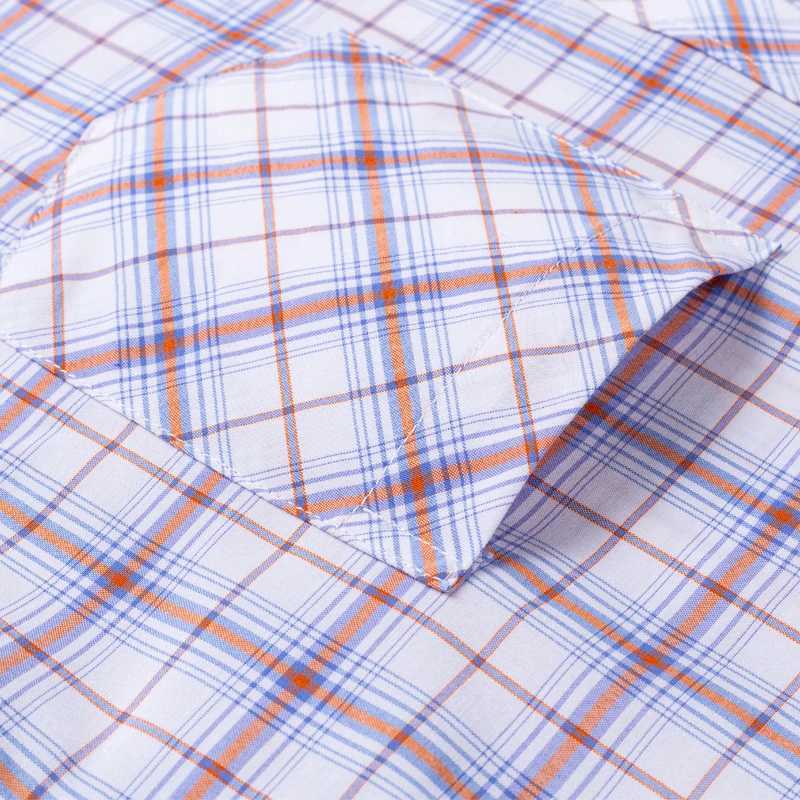 2024 New Mens Plaid Shirts Long Sleeve Cotton Checked Shirt Formal Fashion Thin Soft Classic Basic Casual Male Clothing 6XL 5XLXJ250121