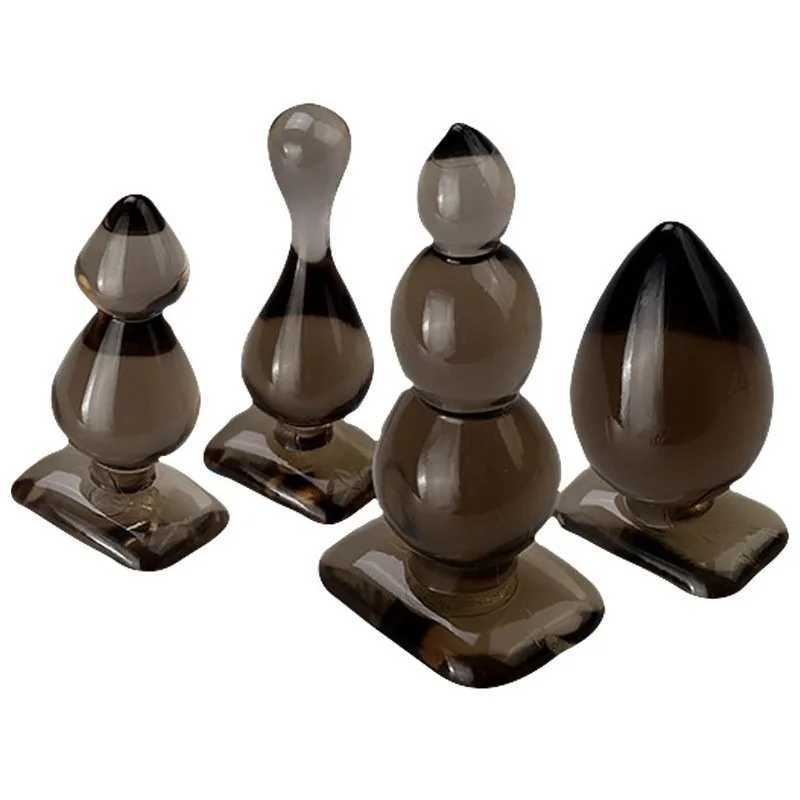 Anal Balls Anal Plug For Men and Women Anal Sex Toys Jelly Silicone Butt PlugXJ250121