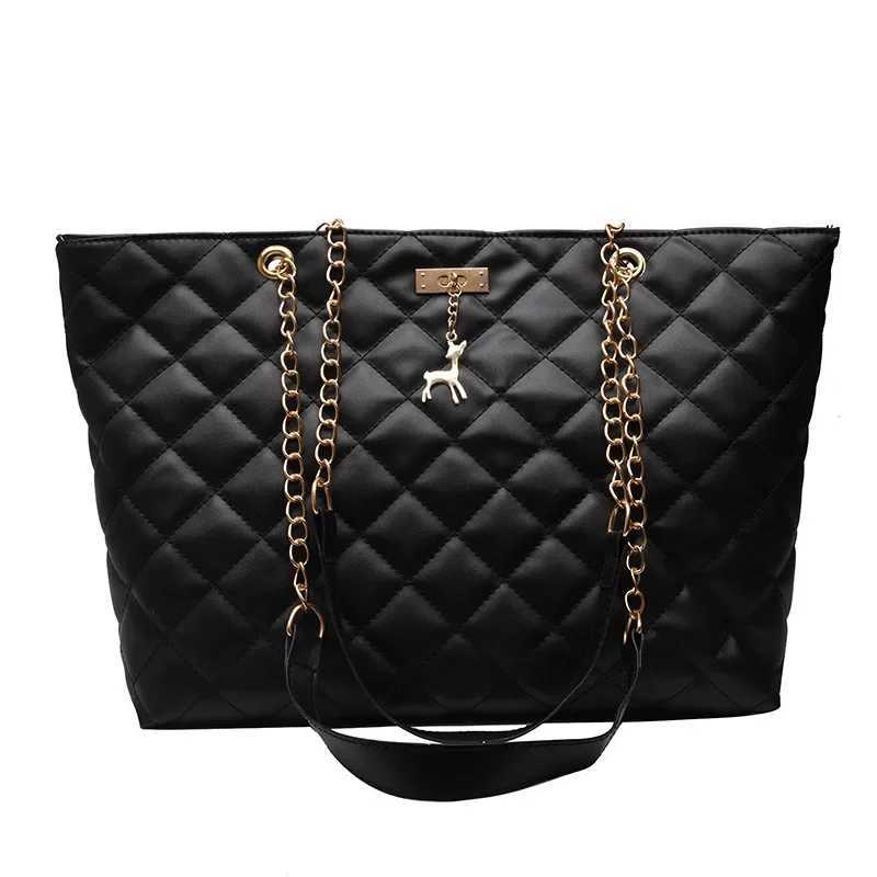 Tote Bags for Women PU Leather Diamd Lattice Handbag Persality Large Capacity Underarm Shoulder Bag Designer BagXJ250121