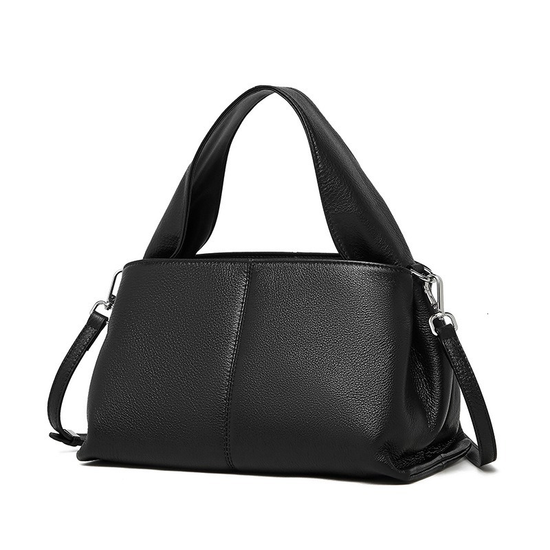 Zency New Women's Classic Brand Designer Leather Handbag Crossbody Top-handle Bag Elegant Ladies Shoulder Purse Bolso