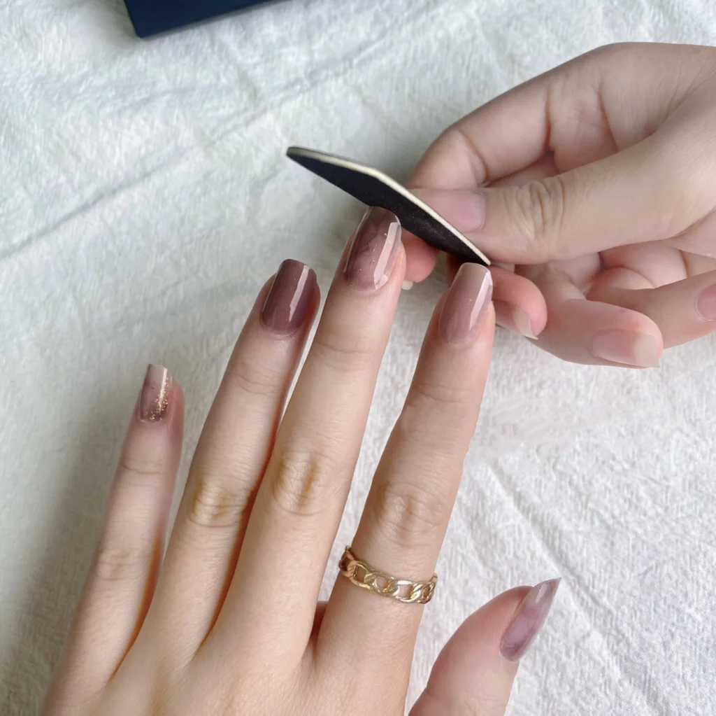 UV Semi-Cured Gel Nail Wraps Stickers Strips French Long Lasting Full Cover LED Gel Semi Cured Nail Sliders For Nail Extension XJ250120