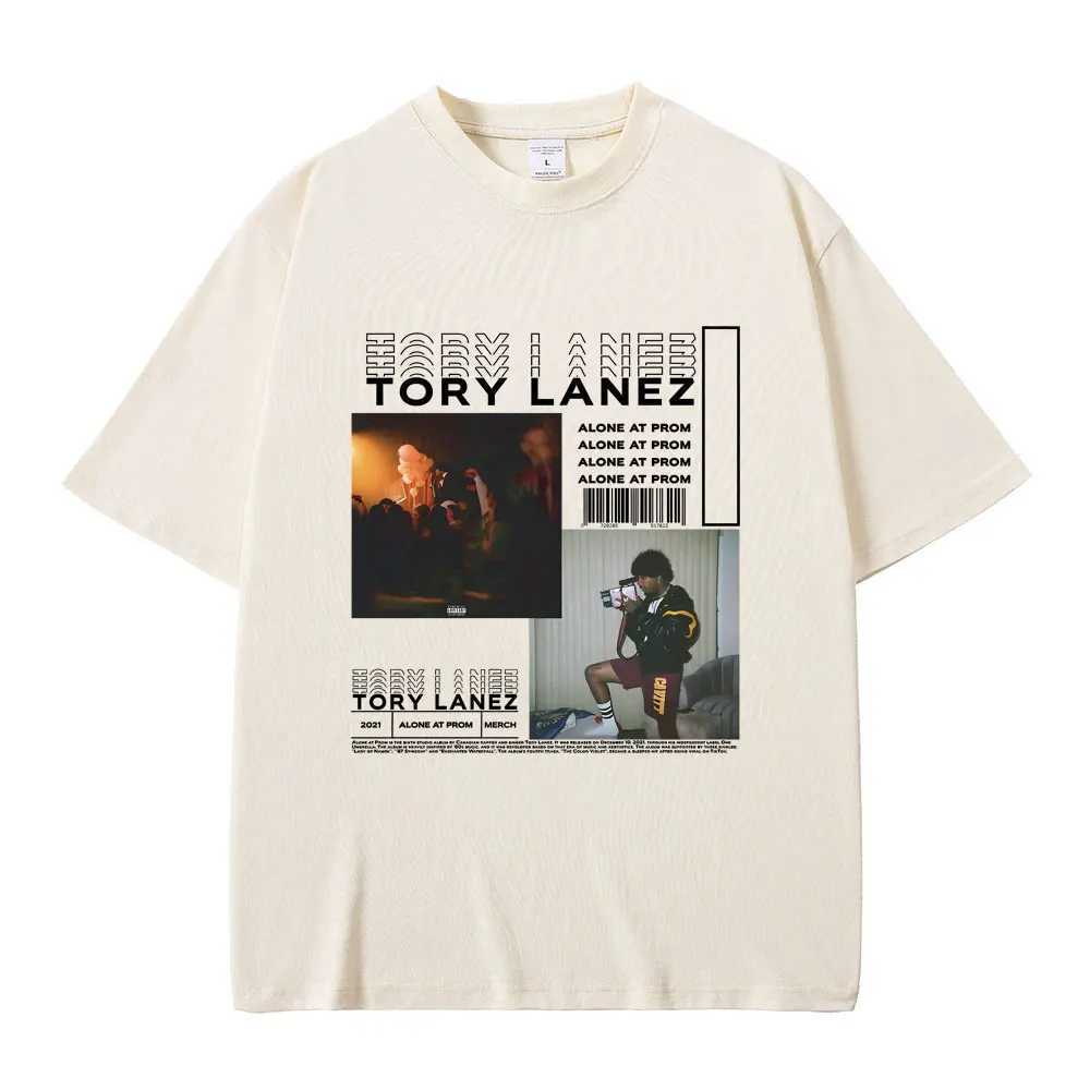 Rapper Tory Lanez Alone At Prom Music Album Graphic Print T-shirt Men Women Hip Hop Rap Oversized Tshirt Male Vintage T Shirts X250203