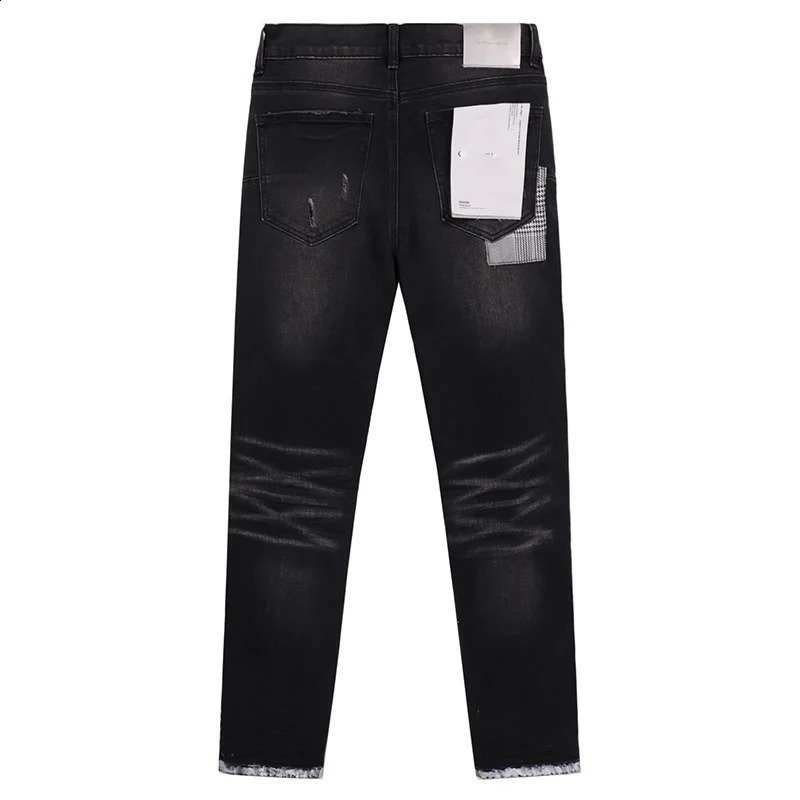 Autumn Winter Jeans Pants Men Woman Vintage Buttons Hip Hop Quality Hole Old Casual Washed Grey Sweatpants 250113