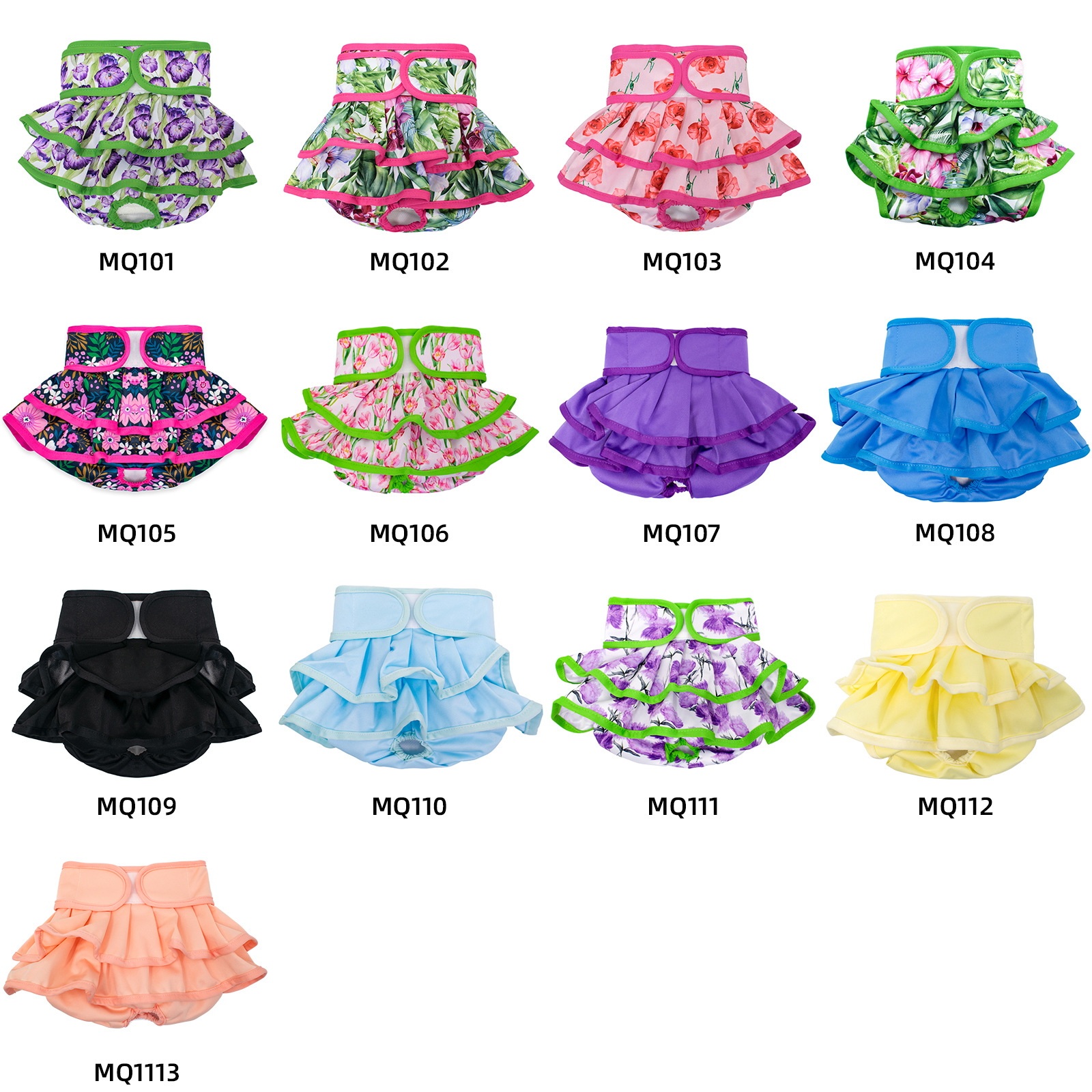 3PC Washable Belly Band for Male Dogs High Absorbing Male Dog Diapers & Extender Reusable Male Puppy Wraps for Medium